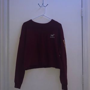 Hollister cropped sweater